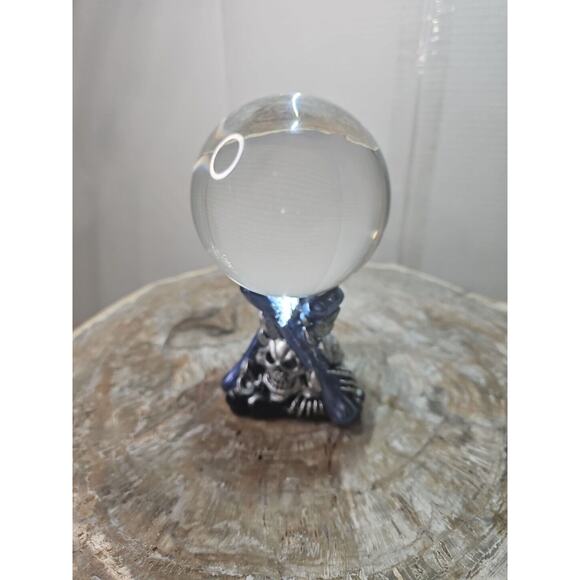 100mm K9 Clear Photography Crystal Ball Sphere Decoration Lens Photo + Stand - Picture 4 of 13
